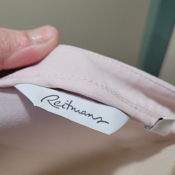 Cream sheer blouse 3/4 sleeves - Picture 7 of 7